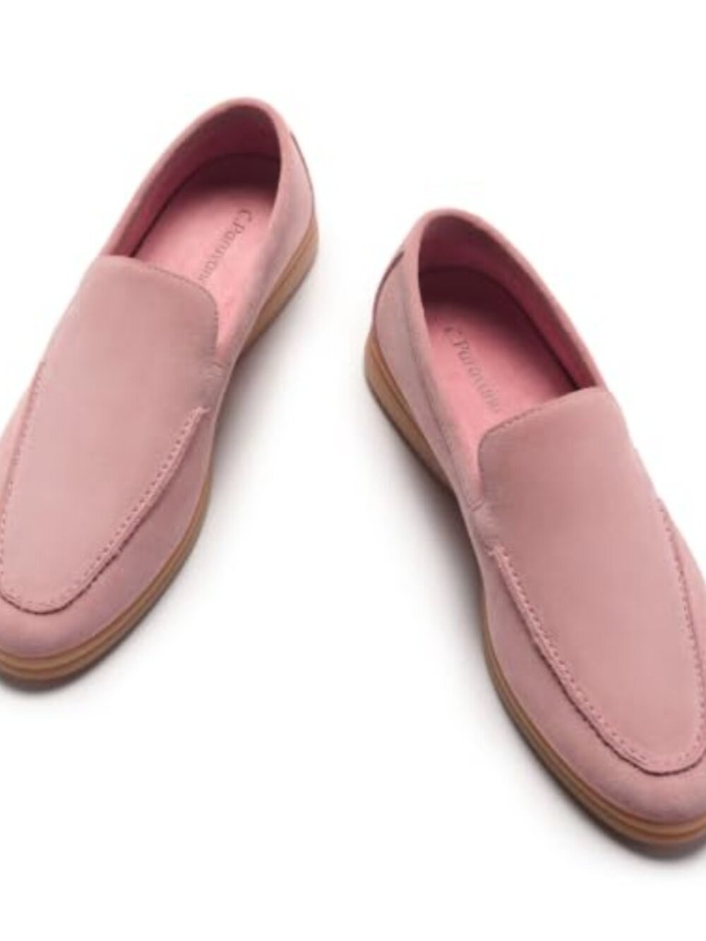 Suede Penny Loafers Slip On Driving Mocc Moc Toe Flat Casual